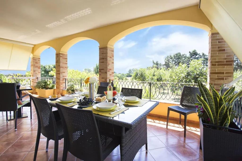 Alghero Villa Mistral Per 7 Persone Terrazza Bbq Ac Wifi Экстерьер фото