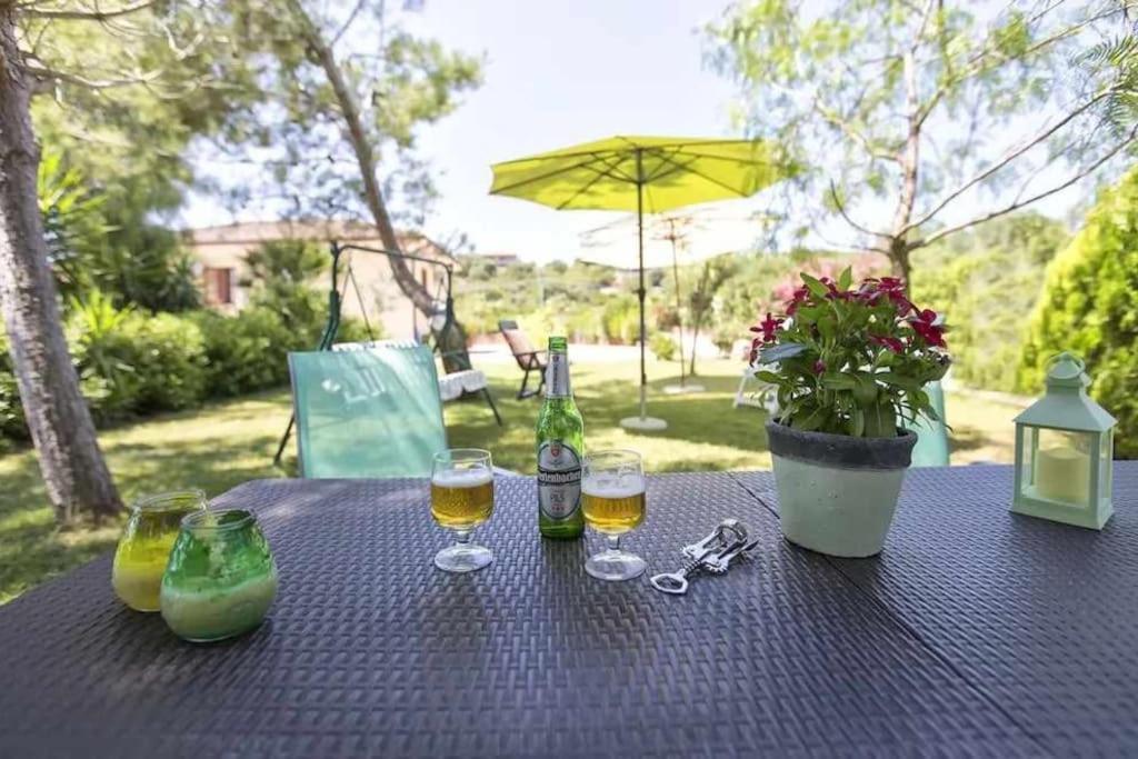Alghero Villa Mistral Per 7 Persone Terrazza Bbq Ac Wifi Экстерьер фото