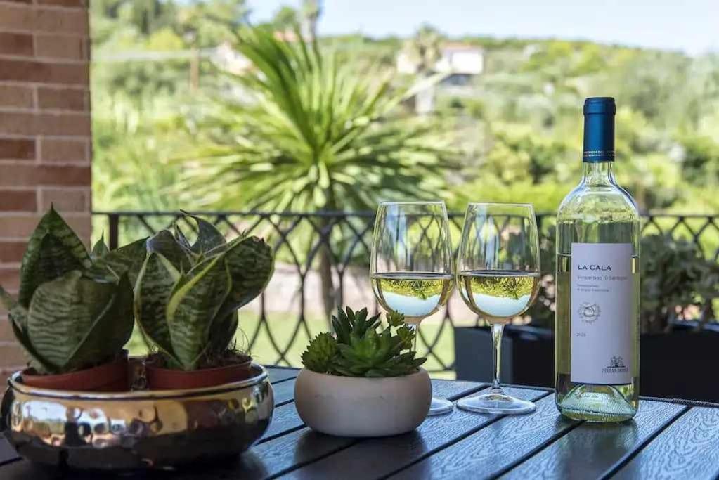 Alghero Villa Mistral Per 7 Persone Terrazza Bbq Ac Wifi Экстерьер фото